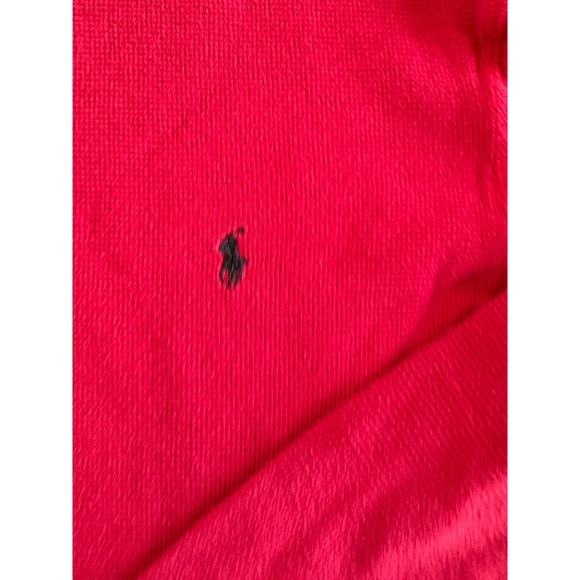 Polo Ralph Lauren Sleepwear Shirt 2XL Red Long Sleeve Waffle Thermal Knit Men - Picture 4 of 12